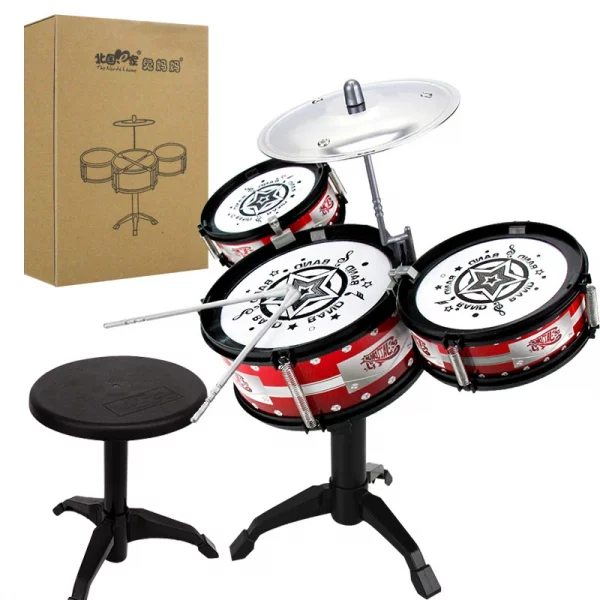 Simulation Drum Set Junior Drums Kit - Image 5