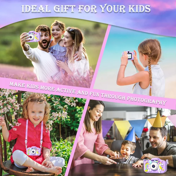 Kids Mini Camera Cartoon Unicorn Toy - Image 5