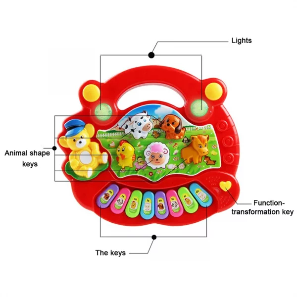 Baby Musical Toy with Animal Sound - Image 5