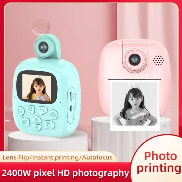 Kids Instant Print Camera Thermal Printer - Image 2