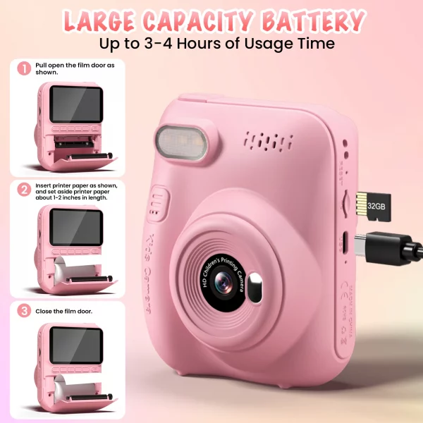 Instant Print Camera for Kids - Image 6