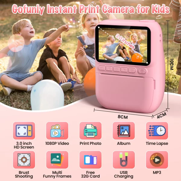Instant Print Camera for Kids - Image 5