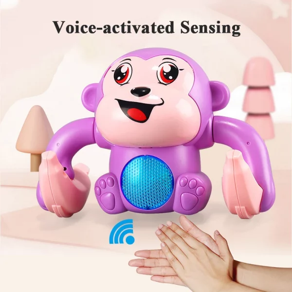 Baby Electric Tumbling Monkey with Light Music - Image 4