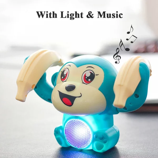 Baby Electric Tumbling Monkey with Light Music - Image 5