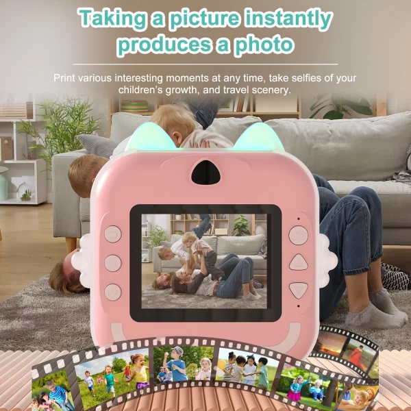Children HD Digital Camera Instant Print - Image 2