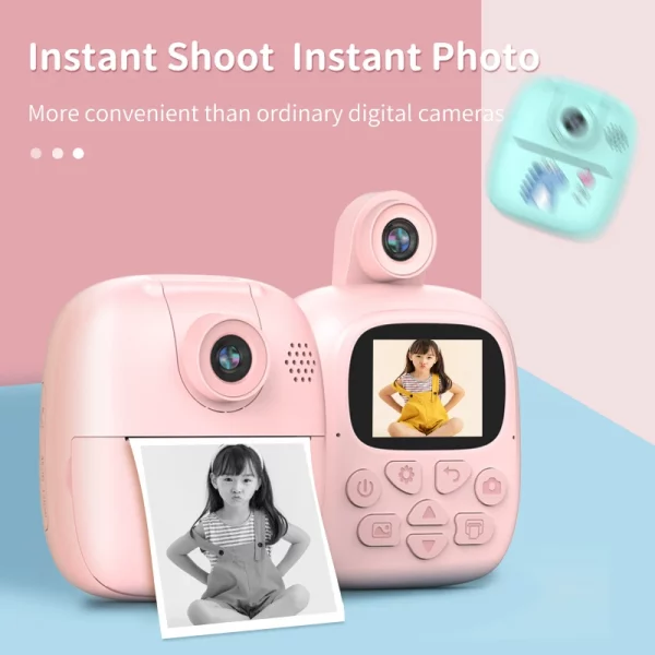 Kids Instant Print Camera Thermal Printer