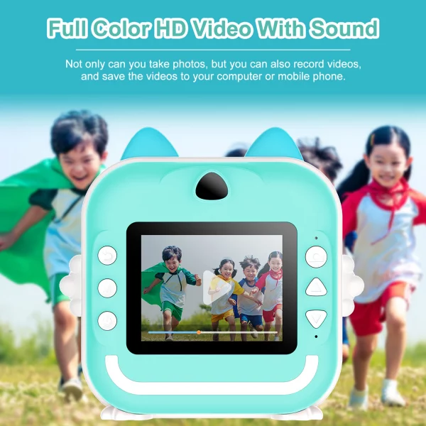 Children HD Digital Camera Instant Print - Image 4