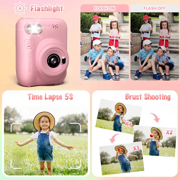 Instant Print Camera for Kids - Image 3