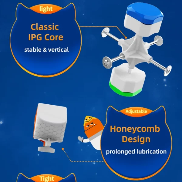 Go 3×3 Speed cube Magnetic Magic Cube - Image 4