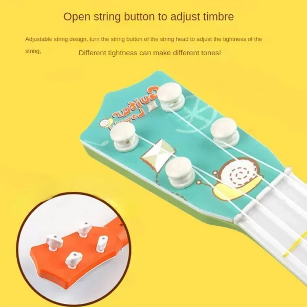 Kids Guitar Musical Instrument Ukulele - Image 4