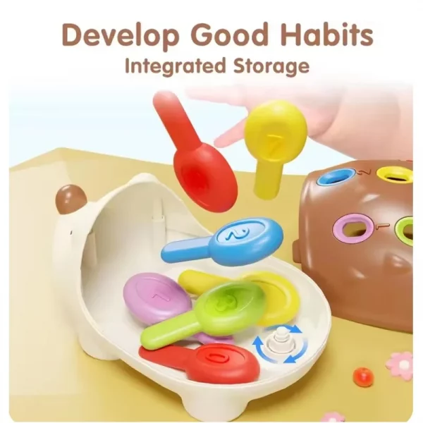 Best Sensory Toys for Toddlers Hedgehog Concentration Fine Motor Training Learning Counting Sorting Development Education Toys - Image 4
