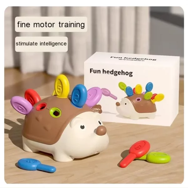 Best Sensory Toys for Toddlers Hedgehog Concentration Fine Motor Training Learning Counting Sorting Development Education Toys