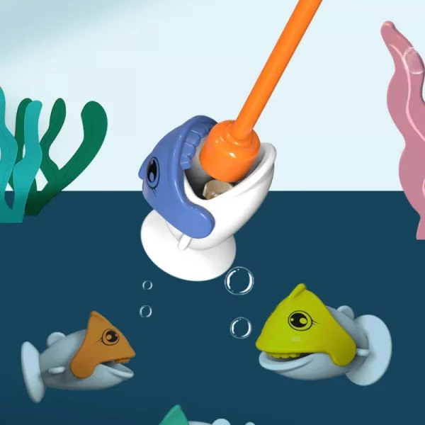 Owl Fishing Toy Baby Montessori Fishing Multifunctional Fish Plate Preschool Toys Play Rod Game Kids Educational Rotating Gift - Image 4