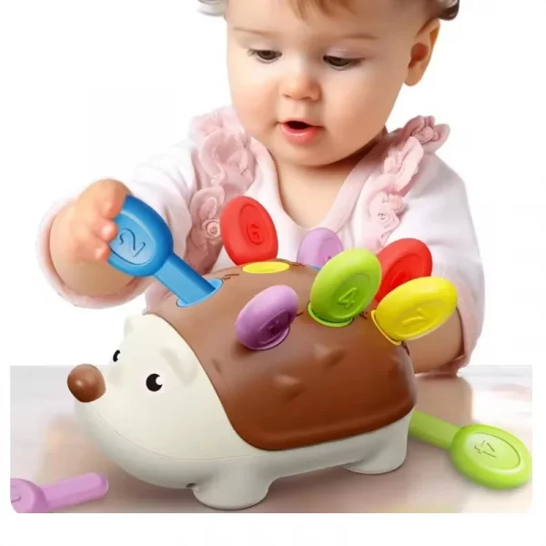 Best Sensory Toys for Toddlers Hedgehog Concentration Fine Motor Training Learning Counting Sorting Development Education Toys - Image 2