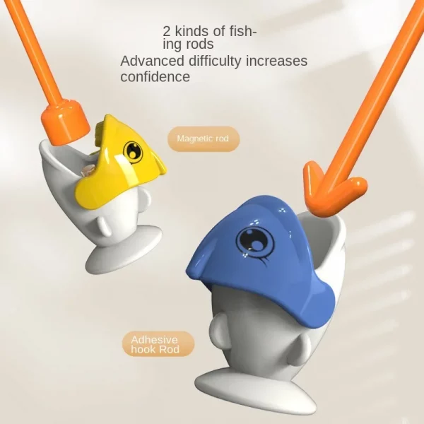 Owl Fishing Toy Baby Montessori Fishing Multifunctional Fish Plate Preschool Toys Play Rod Game Kids Educational Rotating Gift - Image 2