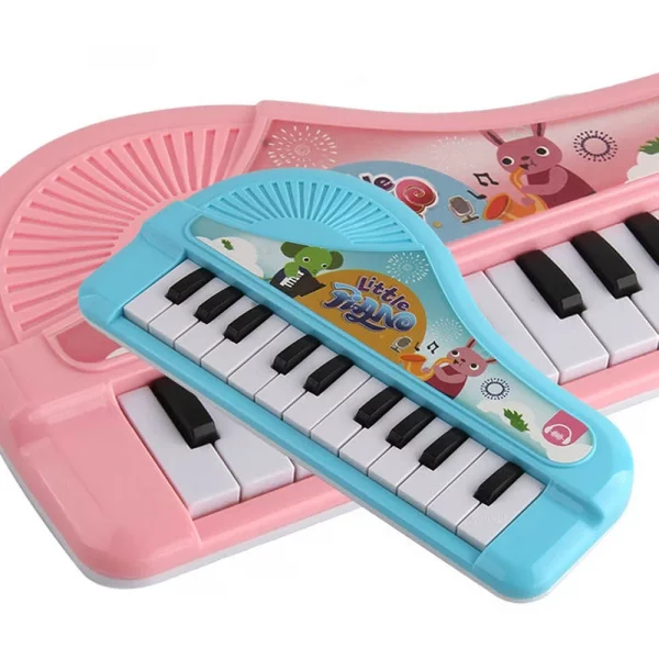 Mini Electric Keyboard Kids Puzzle Early Education Simulation Electronic Piano Toy Teaching Musical Instrument for Girl Boy - Image 2