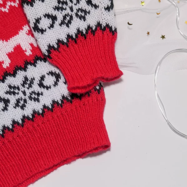 Women Men Boys Girls Christmas Sweaters Adults Kids Matching Outfits Warm Thick Jumper Loose Soft Pullover Tops Xmas Family Look - Image 5
