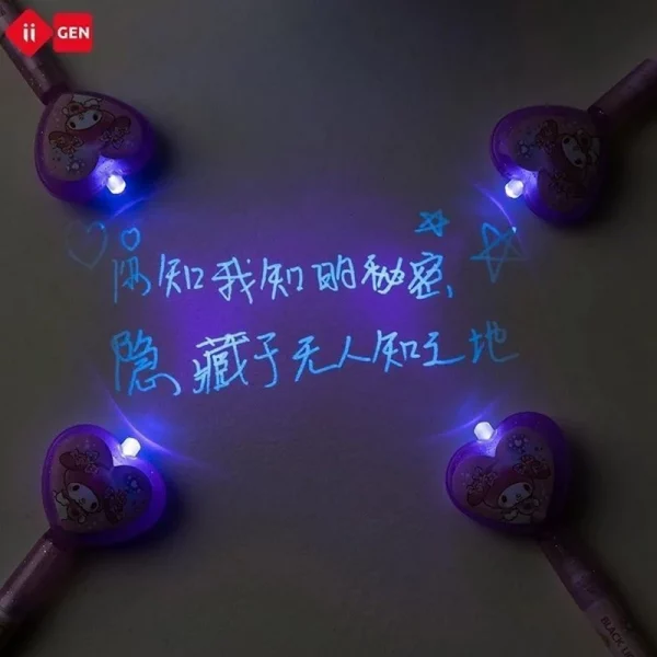 Sanrio Kawaii Cinnamoroll Hello Kitty Magics Invisible Pen Cute Cartoon Kuromi My Melody Highlighter Pen Children Toys for Girls - Image 3