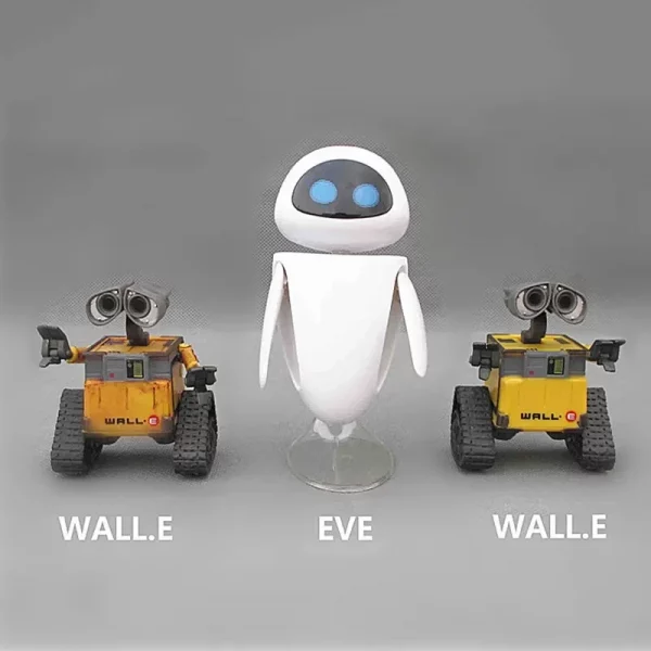 Wall-E Robot Wall E & EVE PVC Action Figure Collection Model Toys Dolls 6cm/10cm For Children Christmas Gift - Image 2