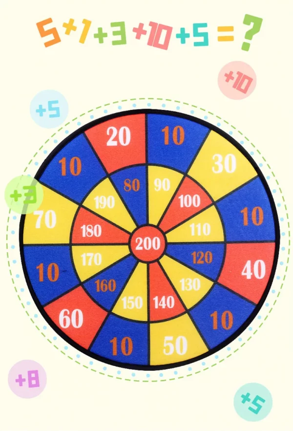 Child Montessori Toys for Kids 3 to 6 Years Old Cartoon Animal Dart Board Sticky Ball Family Interactive Educational Toys Baby - Image 5