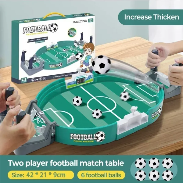 Table Football Board Game For Family Party Tabletop Soccer Play Ball Toys Parent-child Interactive Competitive Mini Soccer Games - Image 2