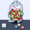 Child Montessori Toys for Kids 3 to 6 Years Old Cartoon Animal Dart Board Sticky Ball Family Interactive Educational Toys Baby - Image 3