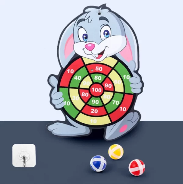 Child Montessori Toys for Kids 3 to 6 Years Old Cartoon Animal Dart Board Sticky Ball Family Interactive Educational Toys Baby - Image 3