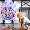 Child Montessori Toys for Kids 3 to 6 Years Old Cartoon Animal Dart Board Sticky Ball Family Interactive Educational Toys Baby