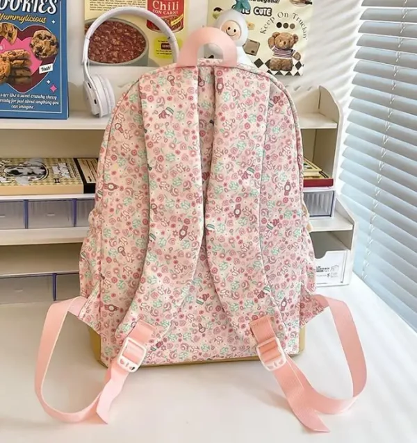 Hello Kitty Kawaii Girls Bagpack Teenagers Women Travel Backpack Kids School Book Bags Mochila Escolar - Image 2