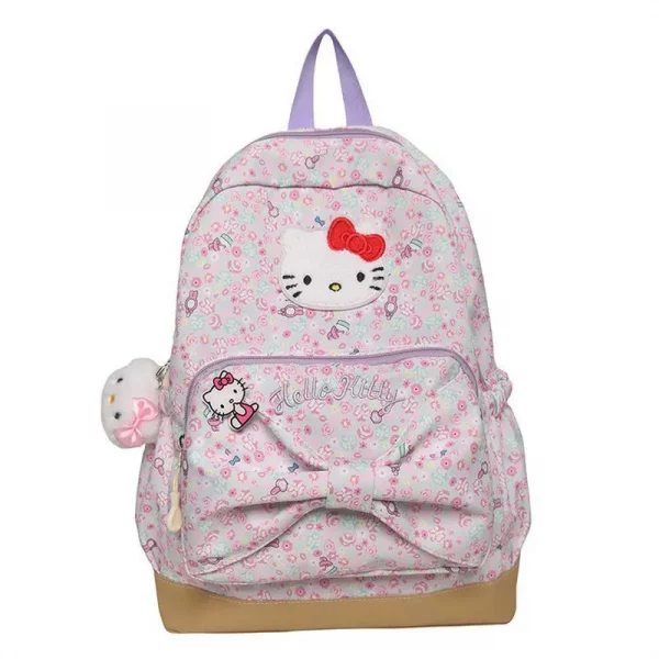 Hello Kitty Kawaii Girls Bagpack Teenagers Women Travel Backpack Kids School Book Bags Mochila Escolar - Image 5