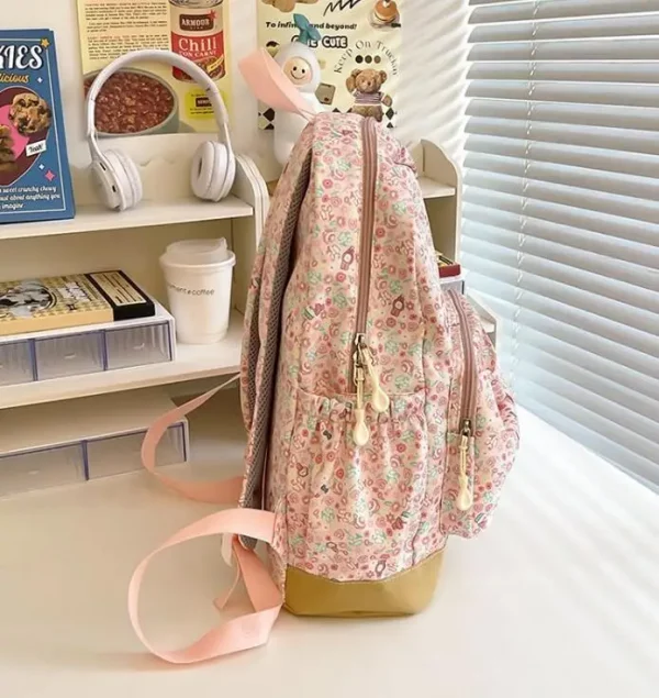 Hello Kitty Kawaii Girls Bagpack Teenagers Women Travel Backpack Kids School Book Bags Mochila Escolar - Image 3
