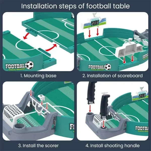 Table Football Board Game For Family Party Tabletop Soccer Play Ball Toys Parent-child Interactive Competitive Mini Soccer Games - Image 6